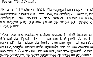 N�e en 1974 � Cr�teil.