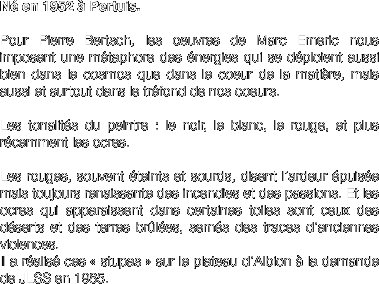 N� en 1952 � Pertuis.