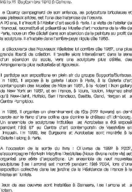 N� le 21 Septembre 1940