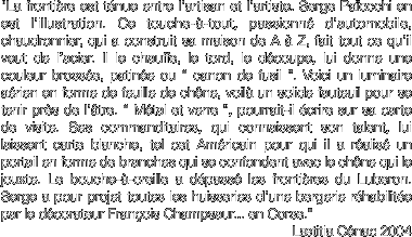 "La fronti�re est t�nue entre
